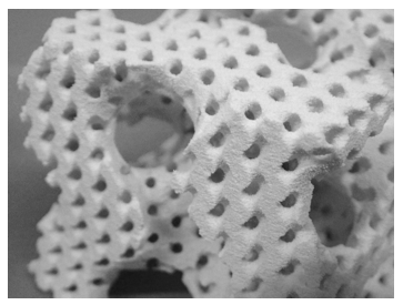 Pièce issue du Binder Jetting